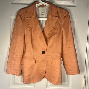 Aryn K linen jacket size S